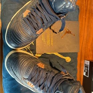 Air Jordan 4 Retro Premium Obsidian (WITH ORIGINAL BOX & BAG)
